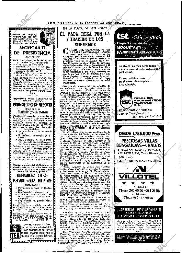 ABC MADRID 13-02-1979 página 38