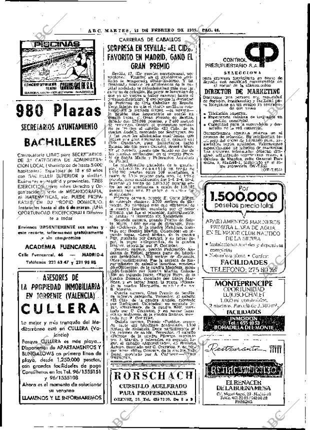 ABC MADRID 13-02-1979 página 76