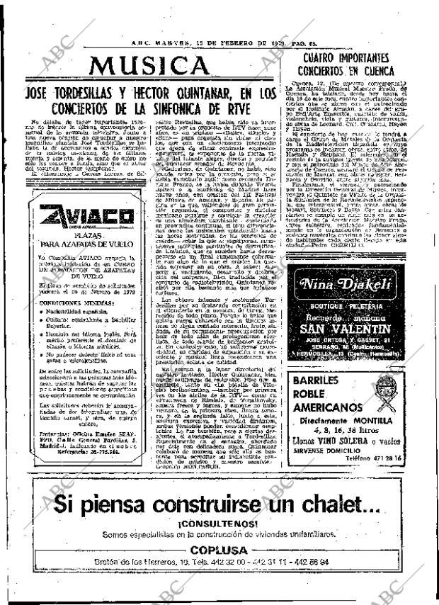 ABC MADRID 13-02-1979 página 77