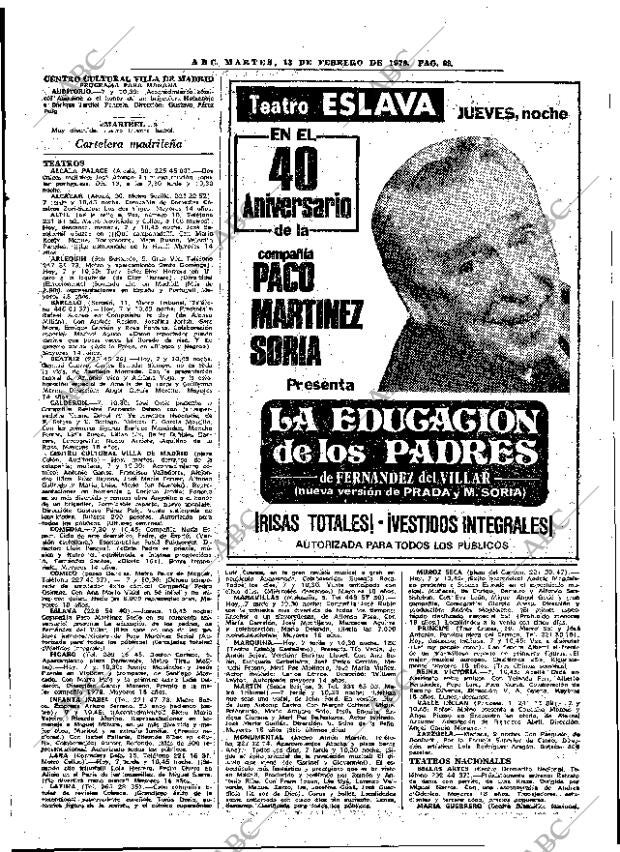 ABC MADRID 13-02-1979 página 81