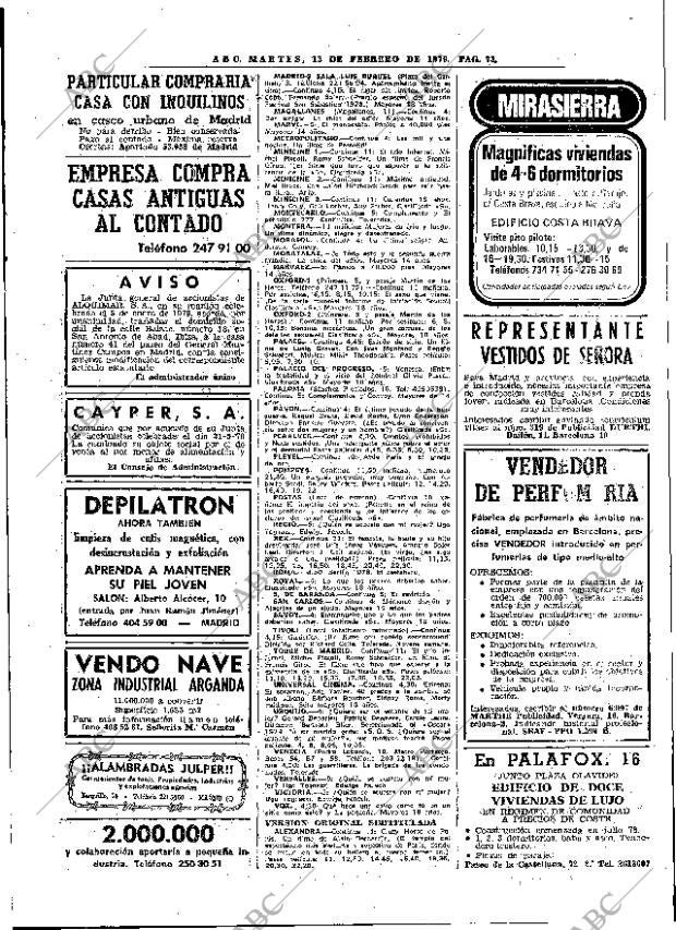 ABC MADRID 13-02-1979 página 85