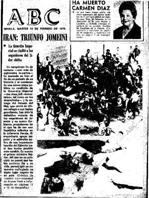 ABC SEVILLA 13-02-1979 página 1