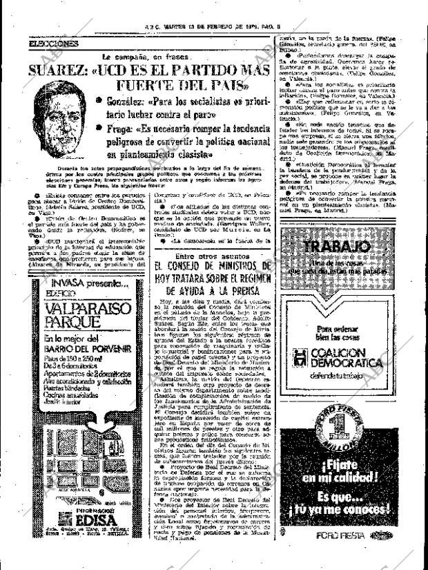 ABC SEVILLA 13-02-1979 página 21