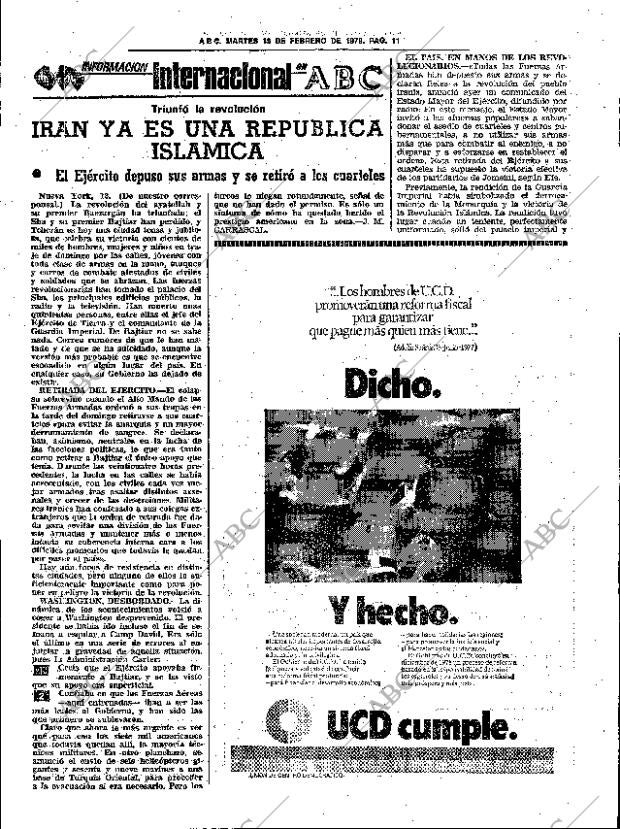 ABC SEVILLA 13-02-1979 página 27