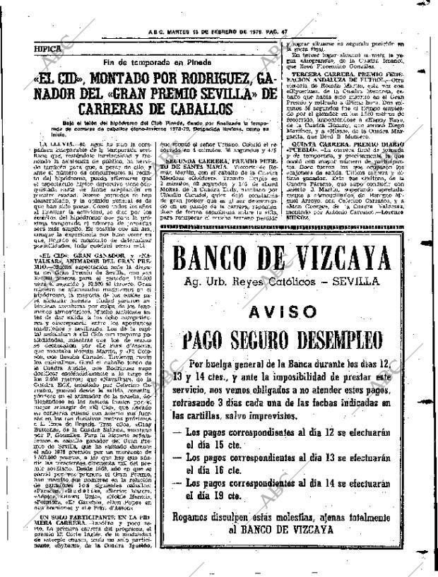 ABC SEVILLA 13-02-1979 página 63