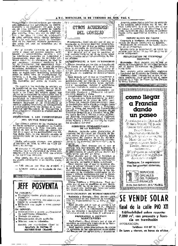 ABC MADRID 14-02-1979 página 14