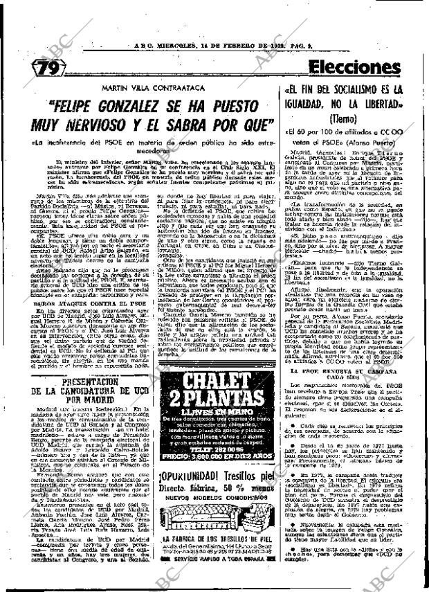ABC MADRID 14-02-1979 página 17