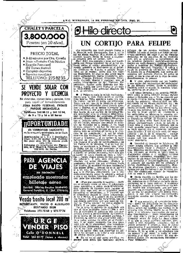 ABC MADRID 14-02-1979 página 18