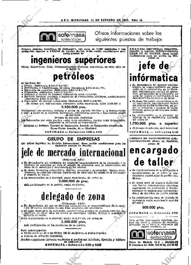 ABC MADRID 14-02-1979 página 22