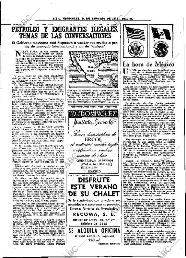 ABC MADRID 14-02-1979 página 29