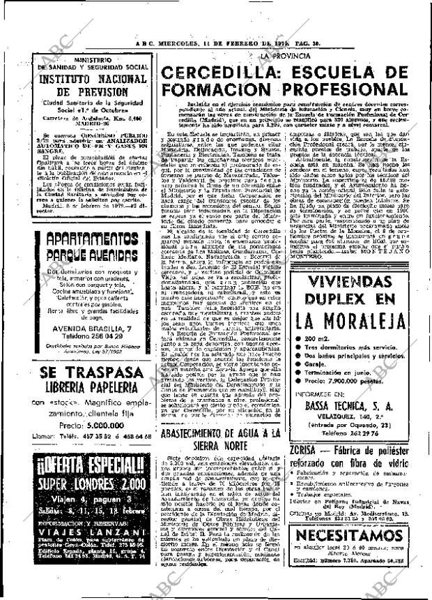ABC MADRID 14-02-1979 página 38