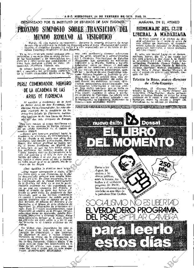ABC MADRID 14-02-1979 página 43