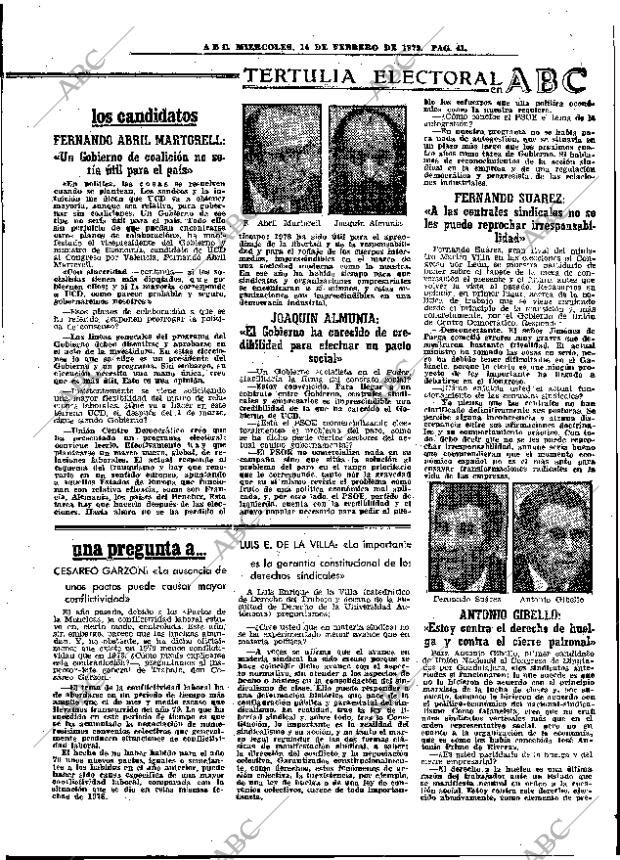 ABC MADRID 14-02-1979 página 49