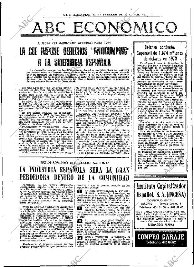 ABC MADRID 14-02-1979 página 51