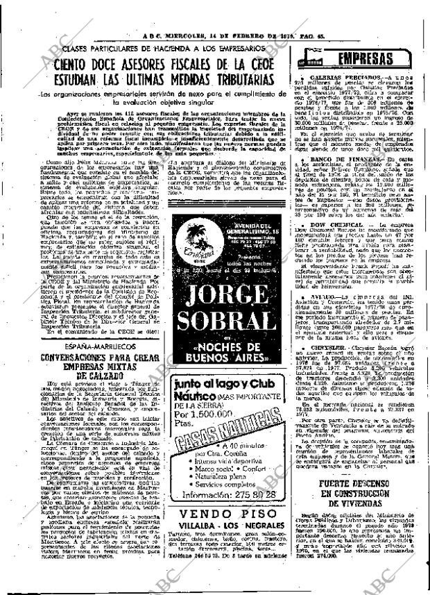 ABC MADRID 14-02-1979 página 53