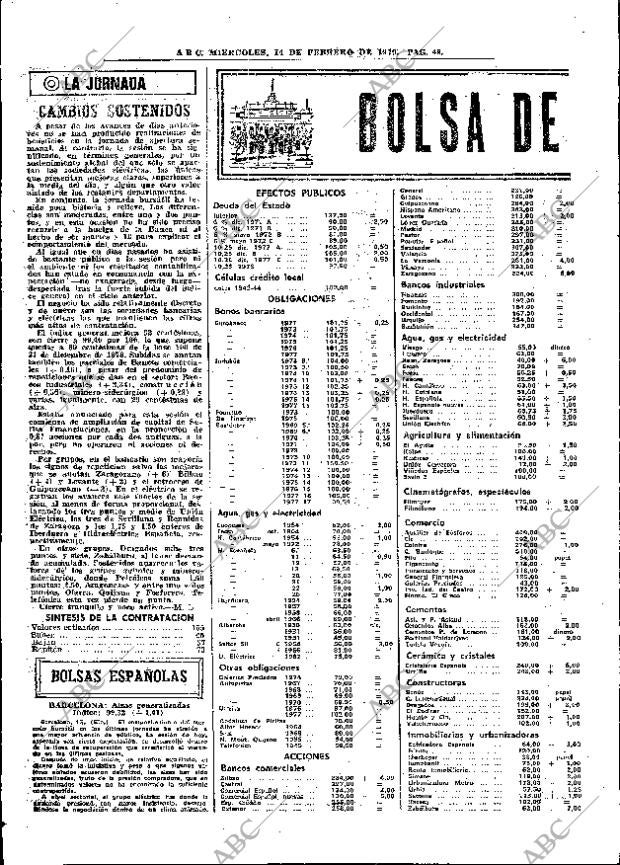 ABC MADRID 14-02-1979 página 54