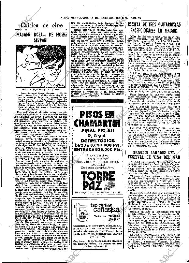 ABC MADRID 14-02-1979 página 67