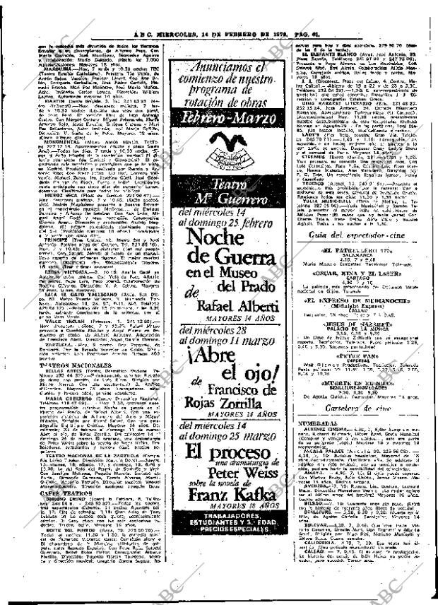 ABC MADRID 14-02-1979 página 69