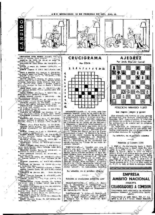 ABC MADRID 14-02-1979 página 73