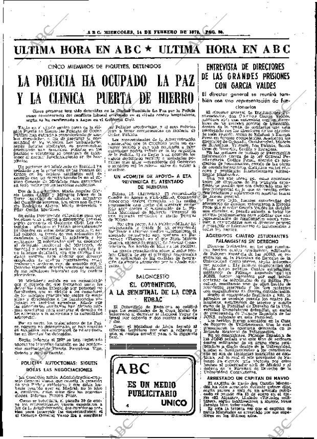 ABC MADRID 14-02-1979 página 88