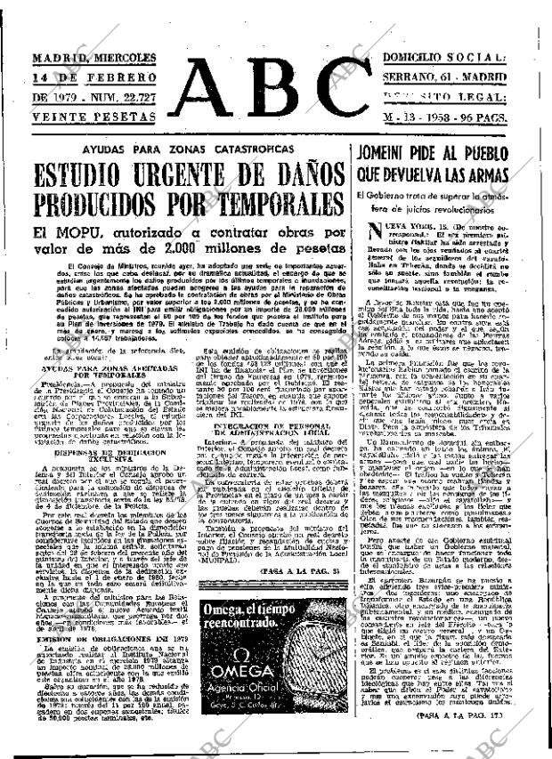 ABC MADRID 14-02-1979 página 9