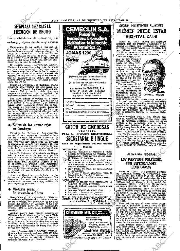 ABC MADRID 15-02-1979 página 32