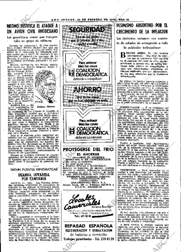 ABC MADRID 15-02-1979 página 34