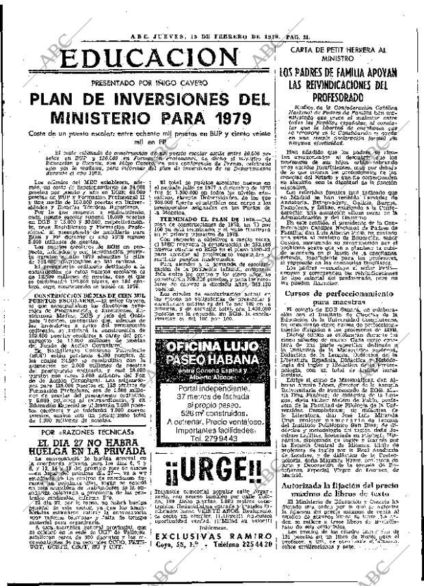 ABC MADRID 15-02-1979 página 39
