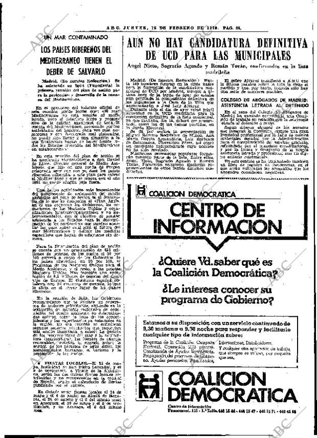 ABC MADRID 15-02-1979 página 43