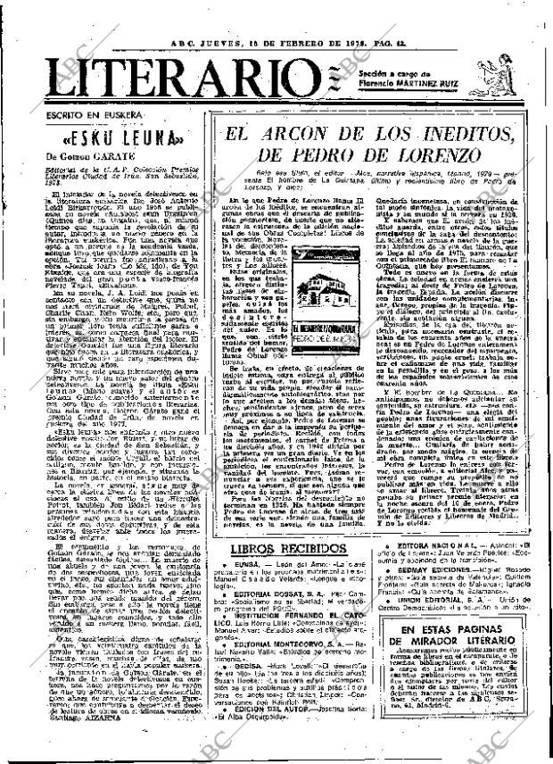 ABC MADRID 15-02-1979 página 51