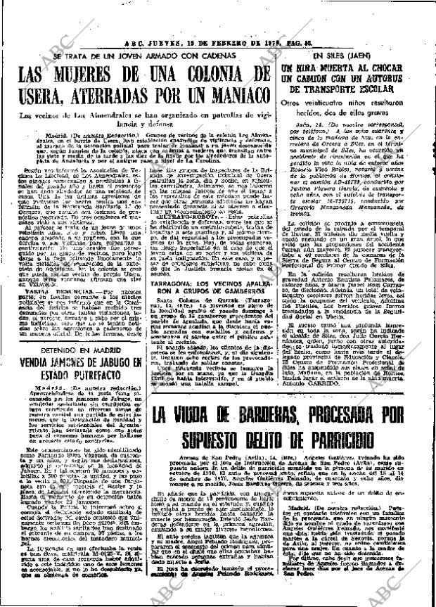 ABC MADRID 15-02-1979 página 64