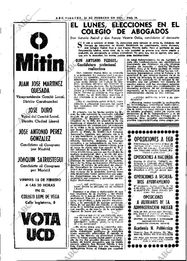 ABC MADRID 16-02-1979 página 18