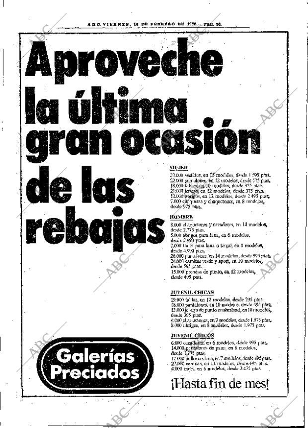 ABC MADRID 16-02-1979 página 28