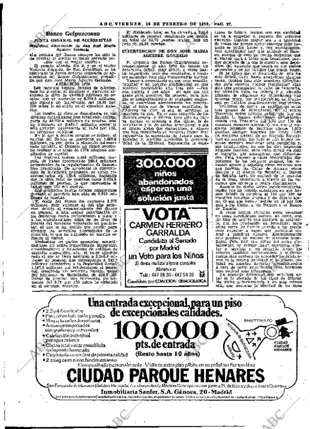 ABC MADRID 16-02-1979 página 45
