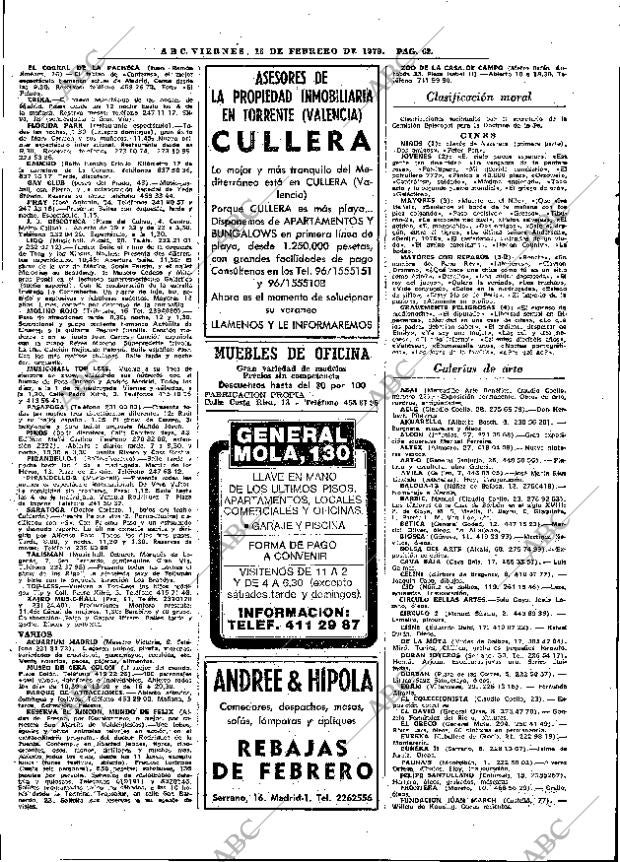 ABC MADRID 16-02-1979 página 70