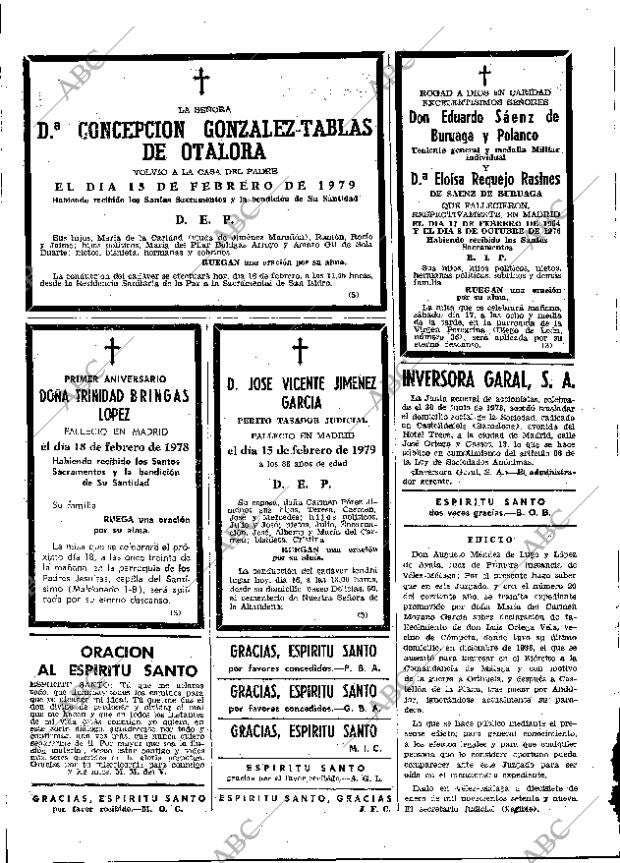 ABC MADRID 16-02-1979 página 84