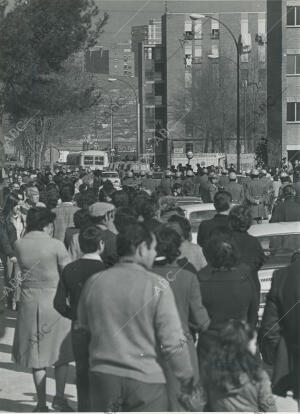 Protesta contra el decreto de viviendas protegidas