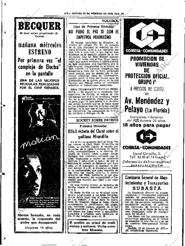 ABC SEVILLA 20-02-1979 página 72