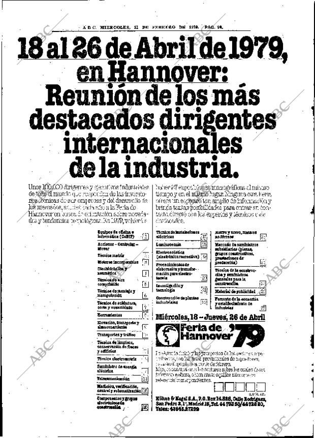 ABC MADRID 21-02-1979 página 38