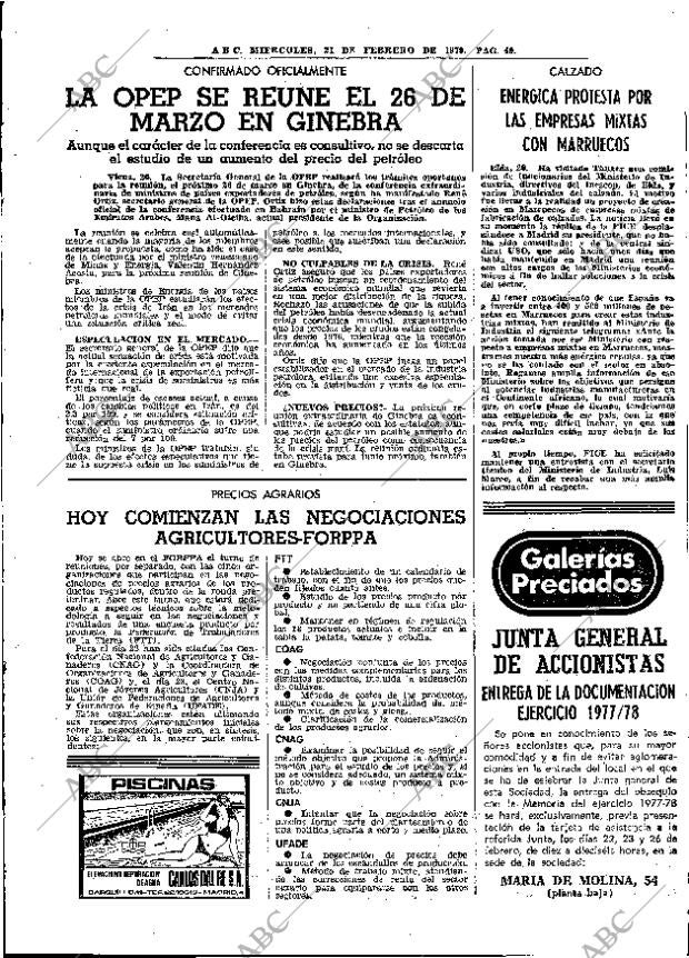 ABC MADRID 21-02-1979 página 57