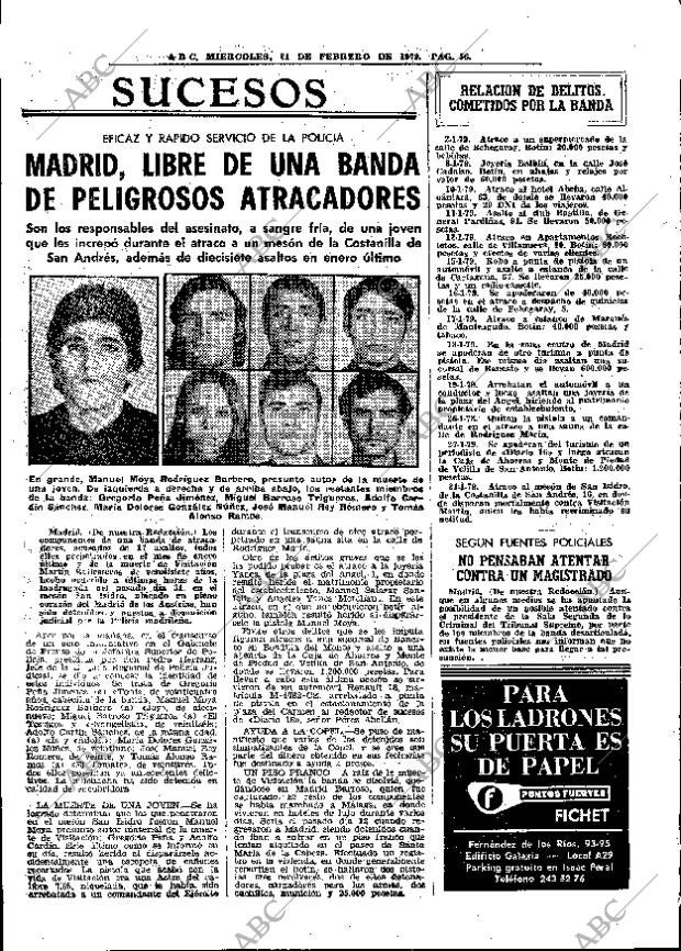 ABC MADRID 21-02-1979 página 64