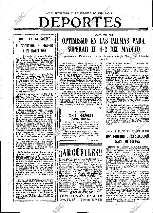 ABC MADRID 21-02-1979 página 69