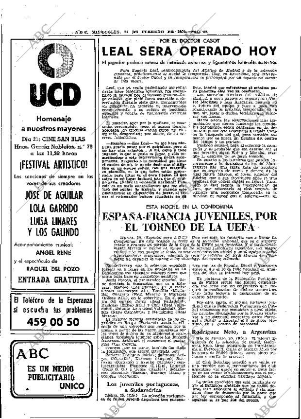 ABC MADRID 21-02-1979 página 70