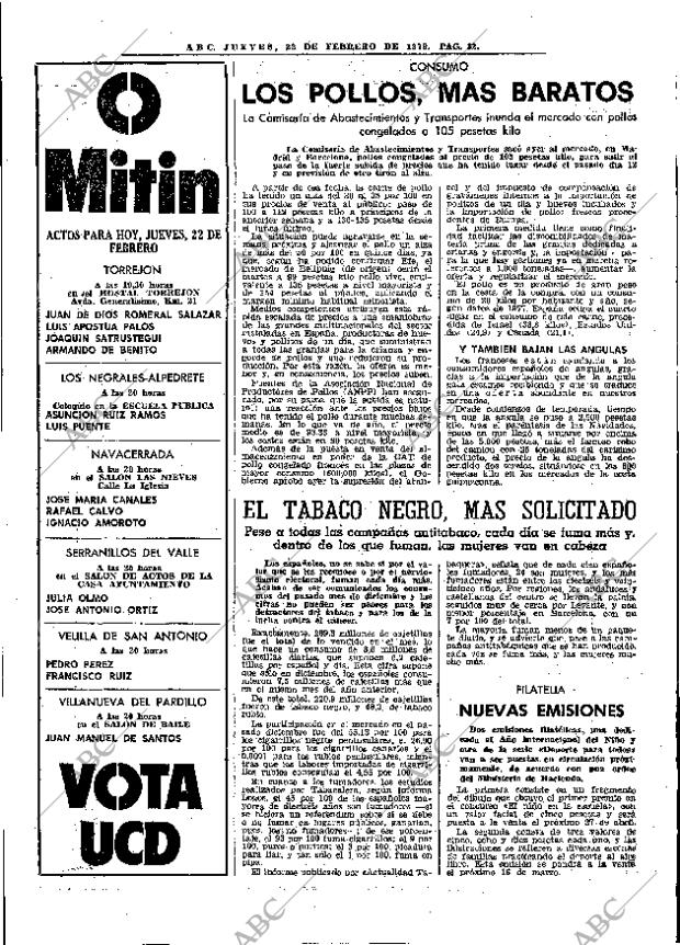 ABC MADRID 22-02-1979 página 44