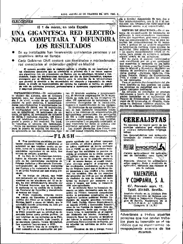 ABC SEVILLA 22-02-1979 página 15