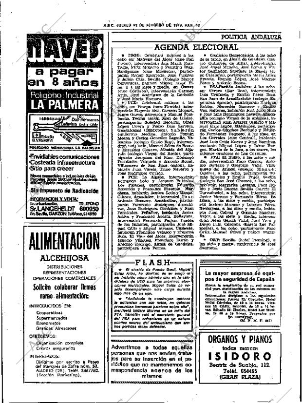 ABC SEVILLA 22-02-1979 página 20