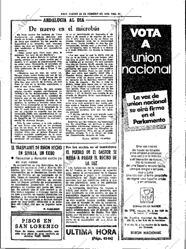 ABC SEVILLA 22-02-1979 página 29