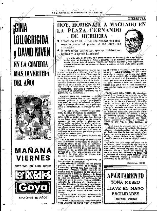 ABC SEVILLA 22-02-1979 página 46