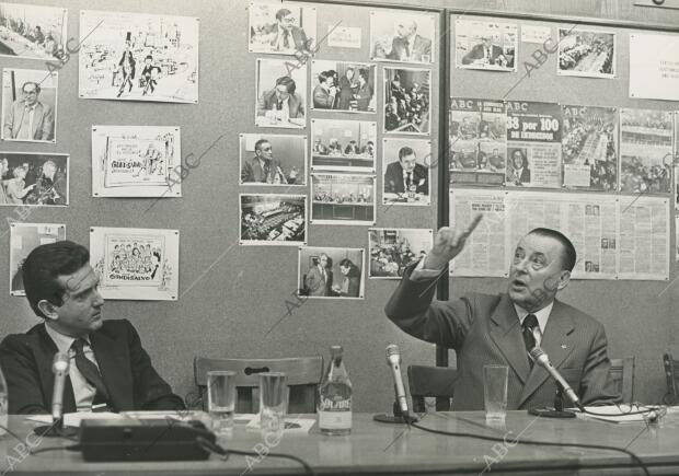 Tertulia en Abc de Blas Piñar