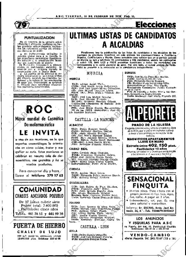 ABC MADRID 23-02-1979 página 23